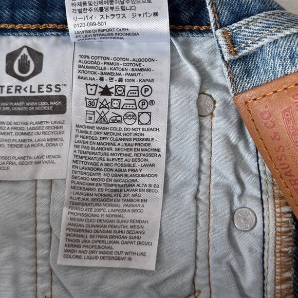 New Levi's 501 Skinny Jeans in Can't Touch This Women's Size 26 - Picture 9 of 10